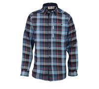 Fjällräven Herren Fjällglim Shirt, Indigo Blue/Dawn Blue, L