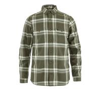 Fjällräven Övik Lite Flannel Shirt M Herren (Laurel Green-Chalk White) Laurel Green-Chalk White 2XL