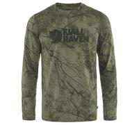 Fjällräven Herren Värmland Wool Langarmshirt, Green Camo, XXL