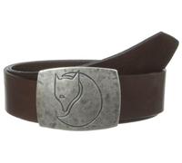 Fjällräven - Murena Silver Belt - Gürtel, Gr. 96 cm 96 x 4 cm - M, grau (LeatherBrown)