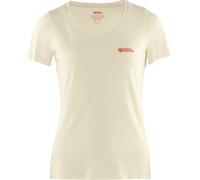 Fjällräven Logo Damen T-Shirt S, Raspberry Red-Melange, Damen