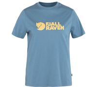 Fjällräven Damen Logo-T-Shirt Blau Größe XS