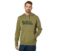 Fjällräven Logo Kapuzenpullover S Light Olive