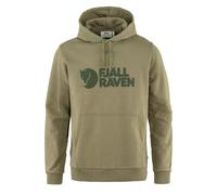Fjällräven Logo Hoodie 84144 622 Light Olive S