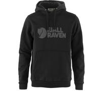 Fjällräven Logo Hoodie Herren Kapuzenpullover black Größe 2XL Farbgruppe schwarz schwarz Herren 100% Baumwolle