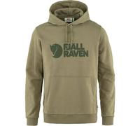 Fjällräven Logo Hoodie Herren Pullover light olive Größe L Farbgruppe olive olive Herren 100% Baumwolle