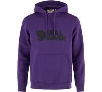 Fjällräven Logo Herren Hoodies lila Größe S Lifestyle Hautfreundlich