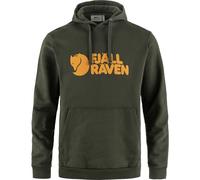 Fjaellraeven Logo Hoodie Deep Forest S