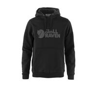 Fjällräven Logo Hoodie Pullover schwarz XL