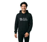 Fjällräven Logo Kapuzenpullover M Black