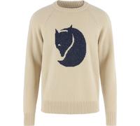 Fjällräven Logo Knit Sweater M light beige (191) XS
