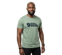 Fjällräven T-Shirt Fjällräven Logo Herren Misty Green Größe M