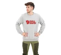 Fjällräven Logo Pullover M Grey / Melange