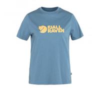 Fjällräven Damen T-Shirt Logo Tee W dawn blue, Gr. L