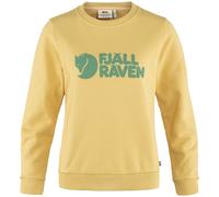 Fjällräven Damen Fjällräven Logo Sweatshirt, Mais Yellow, XL