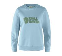 Fjällräven Logo Sweater Women XXS breeze blue/patina green