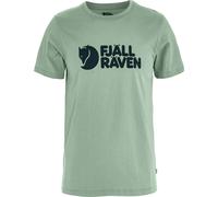 Fjällräven T-Shirt Fjällräven Logo Herren Misty Green Größe M
