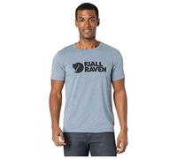 Fjällräven Logo T-Shirt, M, Uncle Blue-Melange