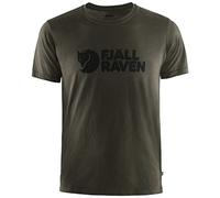 Fjällräven Logo T-Shirt, XL, Dark Olive