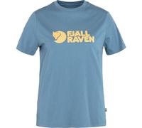 Fjällräven Damen Logo Tee W, Dawn Blue, M