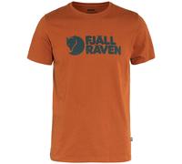 Fjällräven Logo Kurzarm-t-shirt S Terracotta Brown