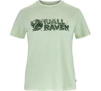 Fjällräven Damen T-Shirt Lush Logo Soft Jade, L