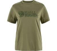 Fjällräven Damen-T-Shirt Lush Logo Chalk White Größe S