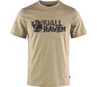 Fjällräven Herren Lush Logo M T-Shirt, Fossil, XL