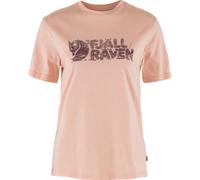 Fjällräven Damen Lush Logo T-Shirt Chalk Rose Auslaufware Größe S