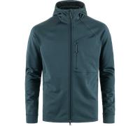 Fjällräven Men's Abisko Grid Fleece Hoodie Mountain Blue XXL