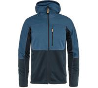 Fjällräven Herren Hoodie Fjällräven Abisko Trail Fleece Indigo Blue-Dark Navy M