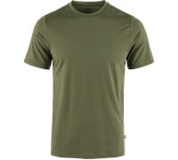 Fjällräven Men's Abisko Wool Short Sleeve Laurel Green L
