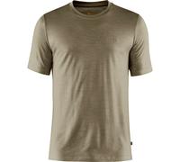 Fjällräven Men's Abisko Wool Short Sleeve Light Olive L