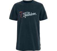 Fjällräven Men's Archive Logo T-Shirt Dark Navy XXL