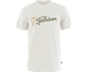 Fjällräven Men's Archive Logo T-Shirt Eggshell S