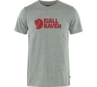Fjällräven Men's Fjällräven Logo T-shirt Grey Melange XXL