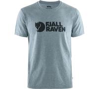 Fjällräven Men's Fjällräven Logo T-shirt Uncle Blue/Melange Uncle Blue-Melange S