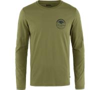 Fjällräven Men's Forever Nature Badge Long Sleeve Caper Green S