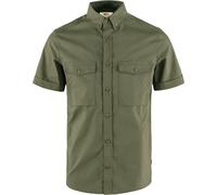 Fjällräven Men's Övik Air Stretch Short Sleeve Shirt Laurel Green M