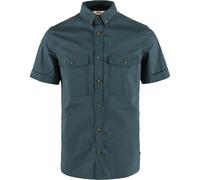Fjällräven Men's Övik Air Stretch Short Sleeve Shirt Mountain Blue L