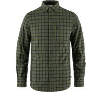 Fjällräven Men's Övik Flannel Shirt Laurel Green-Indigo Blue S