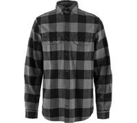 Fjällräven Men's Övik Heavy Flannel Shirt Black-grey XXL