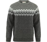Fjällräven Men's Övik Knit Sweater Dark Grey/Grey Dark Grey-Grey M