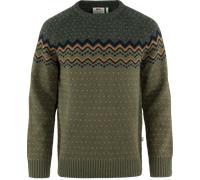 Fjällräven Men's Övik Knit Sweater Laurel Green/Deep Forest Laurel Green-Deep Forest S