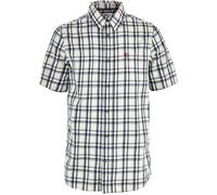 Fjällräven Herren Övik Lite SS Hemd, Chalk White/Dark Navy, S
