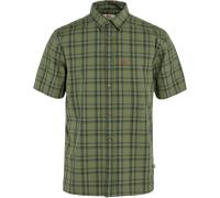 Fjällräven Övik Lite Kurzarmhemd S Green / Dark Navy