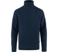 Fjallraven 87072-555 Övik Roller Neck Sweater M Sweatshirt Herren Dark Navy Größe XL