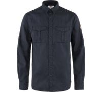 Fjällräven - Övik Travel Shirt L/S - Hemd, Gr. S, blau (DarkNavy)