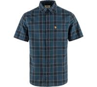 Fjällräven Men's Övik Travel Shirt Short Sleeve Indigo Blue-Dark Navy S