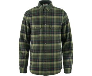Fjällräven Men's Singi Heavy Flannel Shirt Black-deep Forest M